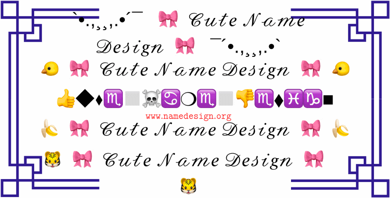 ???? ⋆ ???? ???? ???????????????? ???? ???? ⋆ ???? Cute Name Design